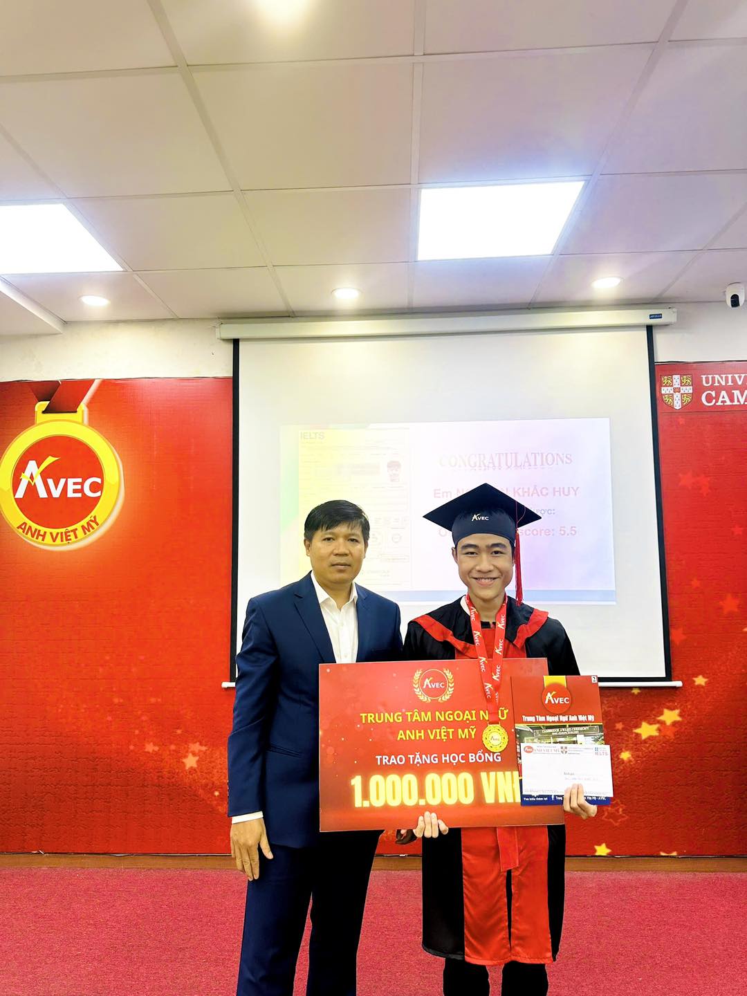 Chứng chỉ học viên AVEC