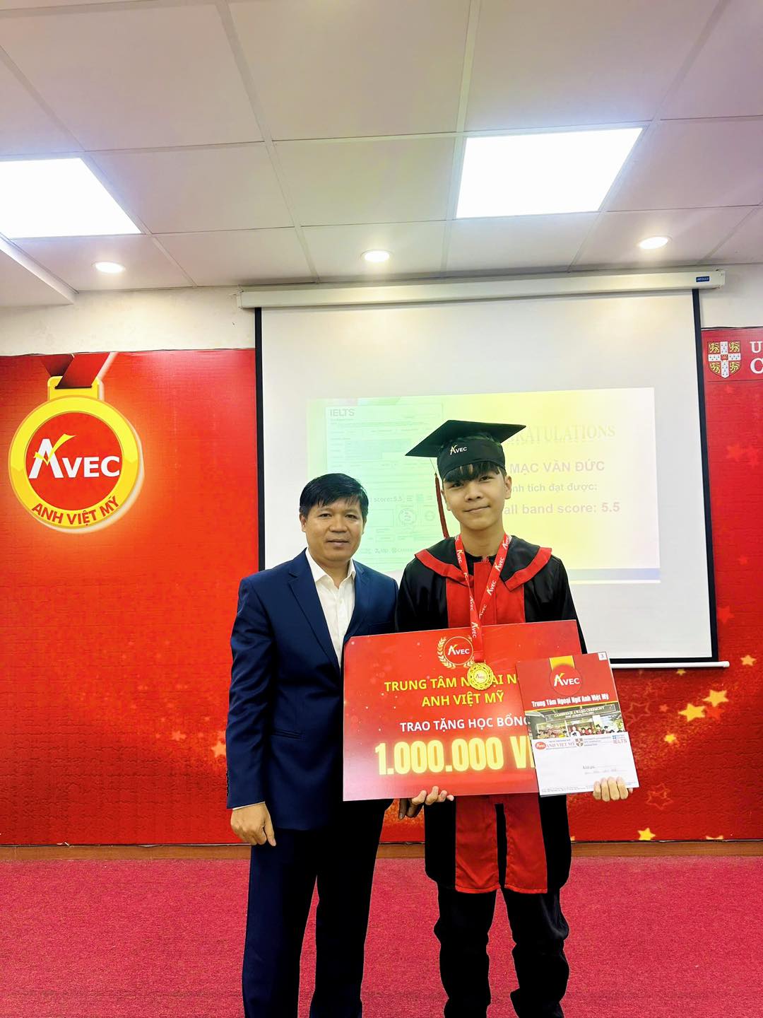 Chứng chỉ học viên AVEC
