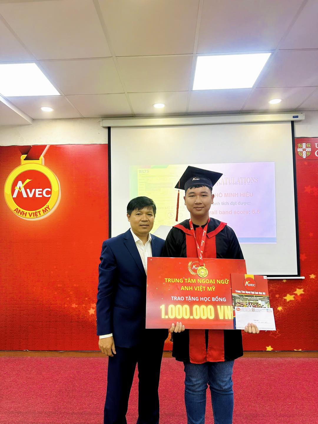 Chứng chỉ học viên AVEC