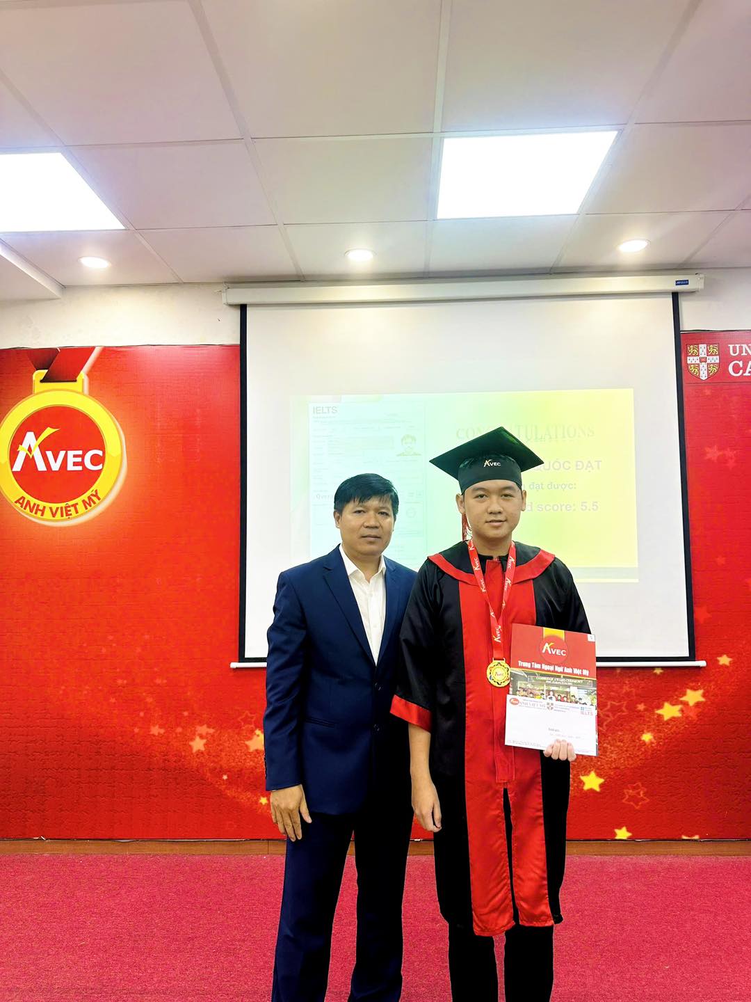 Chứng chỉ học viên AVEC